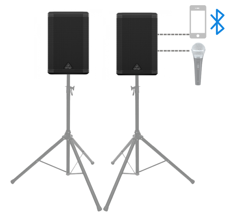 Système de sonorisation à Batterie PRO